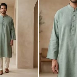 Pastel Grey Punjabi